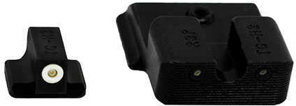 Truglo Brite Site Tritium Handgun Sight Set Ruger American Md: TG231R3W