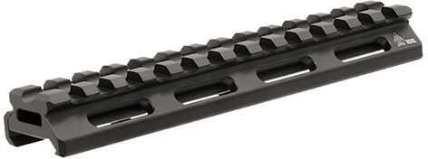 Leapers Inc. - UTG Super Slim Picatinny Riser Mount 1/2" Height 13 Slots Black Finish MT-RSX5L