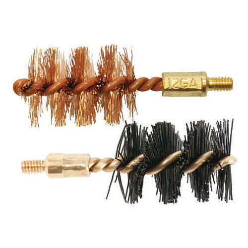 OTIS BORE BRUSH BRONZE/NYL 2PK 12GA