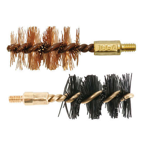 Otis Technologies Bore Brush .16 Gauge 2-Pack 1-Nylon 1-Bronze 8-32MM Thread