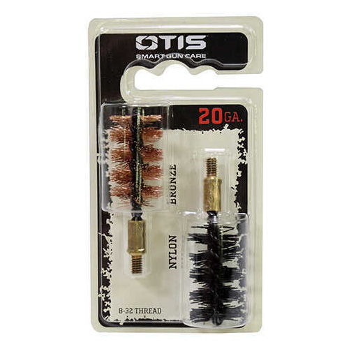 OTIS BORE BRUSH BRONZE/NYL 2PK 20GA