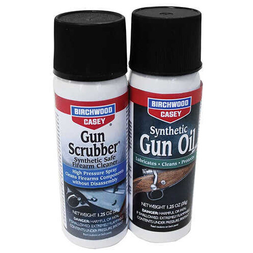 Birchwood Casey BIR 33329 Gun Scrub/Oil 1.25 Combo