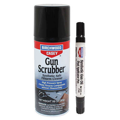 Birchwood Casey Gun Scrubber and Synthetic Gun Oil Md: 33321