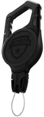 T-Reign Outdoor Products Carabiner Xtreme Duty, 28-Inch Kevlar Cord, Black Md: 0TCR-4511
