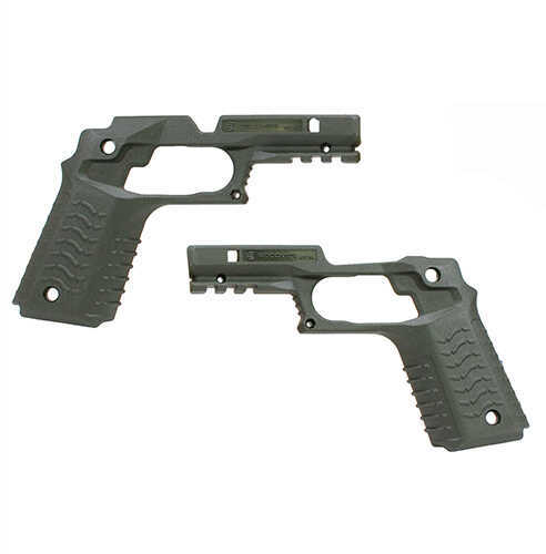 CC3H Grip and Rail System 1911, Olive Drab Md: CC3HO