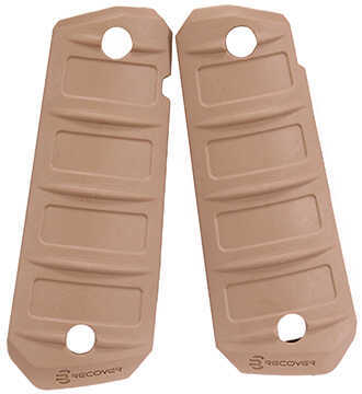 Recover Tactical RG15 Quick Change Rubber Grips 1911, Phantom Tan