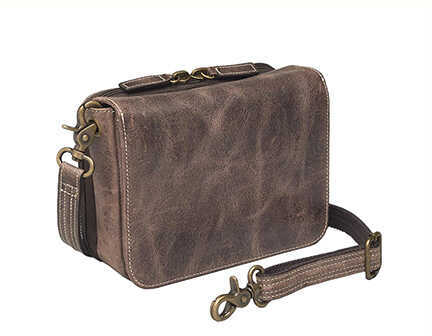 Cross Body Organizer Distressed Buffalo Leather Md: GTM-CZY/15