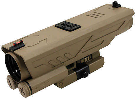 NcStar Delta 4x30mm Scope, P4 Sniper Reticle, Green Lens Md: VDELTP430G