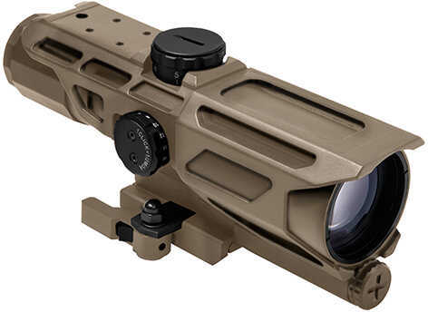 NcStar Mark III Tactical Compact Scope Gen 3, P4 Sniper, Reticle Md: VSTP3940GV3T