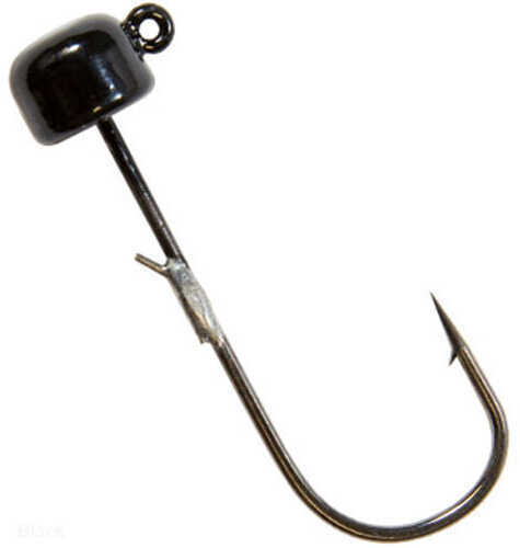 Z-Man / Chatterbait Power Finesse Shroomz Hooks 1/6 oz Weight 3/0 Black Per Md: PJH16-02PK3