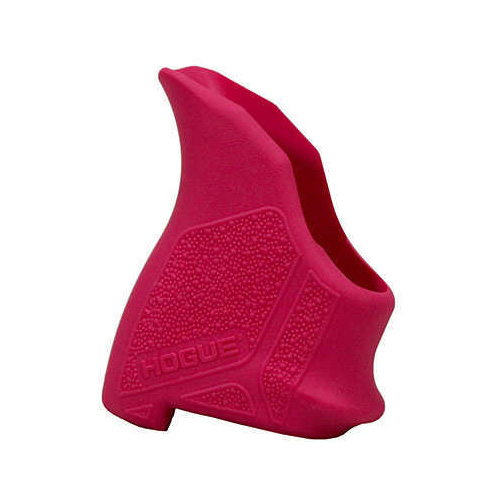 Hogue Grips HandAll Beavertail Pistol Fits Ruger LCP II Rubber Finger Grooves Pink 18127