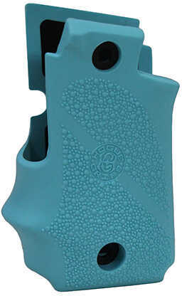 Hogue Sig P238 Grips with Finger Grooves, Aqua Md: 38004