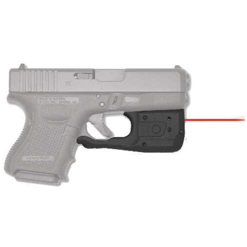 Crimson Trace Corporation Laserguard PRO and Light Fits Glock 26/27/33 Black Finish 150 Lumen LED Red User I