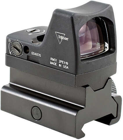 RMR Type 2 LED Sight - 3.25 MOA Red Dot Reticle with RM34 Picatinny Rail Mount, Black Md: RM01-C-700