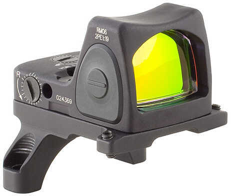 RMR Type 2 Adjustable LED Sight - 3.25 MOA Red Dot Reticle with RM35 ACOG Mount, Black Md: RM06-C-70