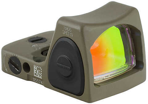 RMR Type 2 Adjustable LED Sight - 3.25 MOA Red Dot Reticle, Cerakote Flat Dark Earth Md: RM06-C-7006