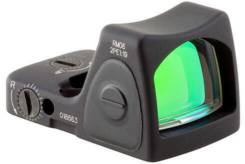 RMR Type 2 Adjustable LED Reflex Sight 3.25 MOA Red Dot Reticle 1 Adjustment CR2032 Battery