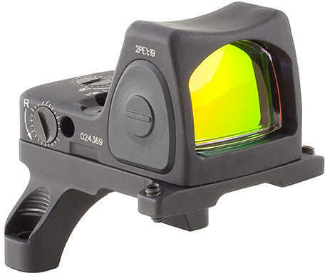 Trijicon RMR Type 2 Adjustable LED Sight - 6.5 MOA Red Dot Reticle with RM35 ACOG Mount, Black Md: RM07-C-700683