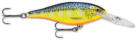 Rapala Shad Lure Freshwater Size 07 2 3/4" Length 5-11 Depth Hot Steel Package of 1