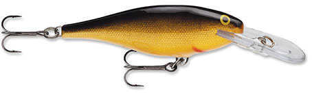 Rapala Shad Lure Freshwater Size 06 2 1/2" Length 5-10 Depth Gold Package of