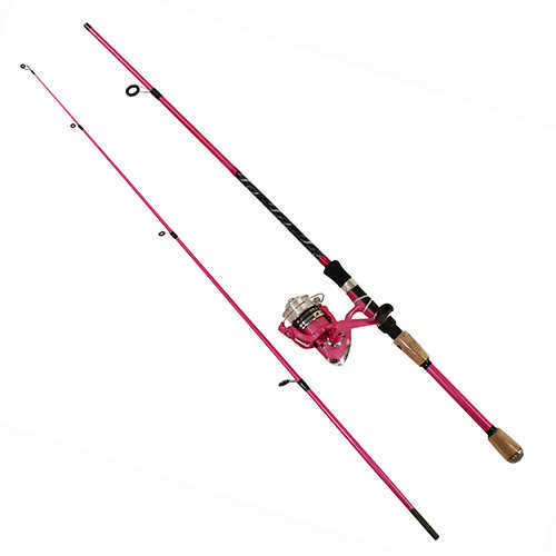 Fin-Chaser Spinning Combo 30 Reel Size 1BB Bearings 6 Length 2pc 1/8-3/8 oz Lure Rate Ambidextr