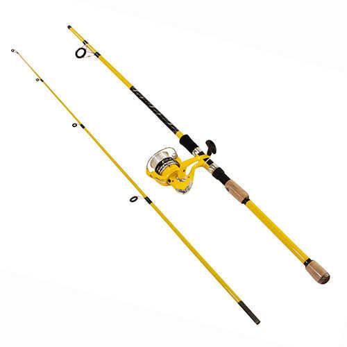 Fin-Chaser Spinning Combo 40 Reel Size 1BB Bearings 76" Length 2pc 1/4-3/4 oz Lure Rate Ambidex