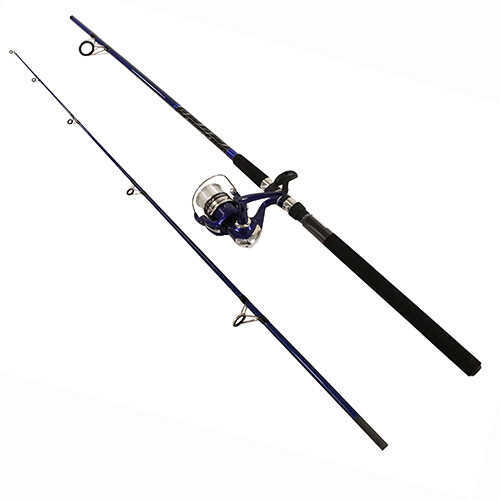 Fin-Chaser Spinning Combo 60 Reel Size 9 Length 2 Piece 1/8-2 1/2 oz Lure Rating Ambidextroous