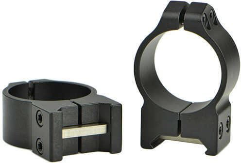 Warne Maxima Vertical PA Scope Rings Matte Black 30mm Medium Model: 214M
