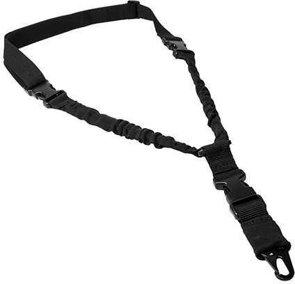 VISM Deluxe Single Point Bungee Sling Black Md: ADBS1PB