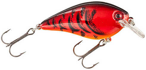 Strike King Lures KVD Square Bill Silent Crankbaits Model 1.5 2 1/2" Length 7/16 oz #4 Hook Delta Red Package of