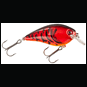 Strike King Lures KVD Square Bill Silent Crankbaits 2 3/4" Length, 5/8 oz, #2 Hook, Delta Red, Package of 1