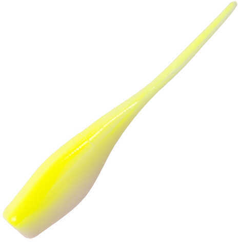 Strike King Lures Mr. Crappie Lightning Shad Soft Bait Freshwater 2" Length Refrigerator White Package of 15