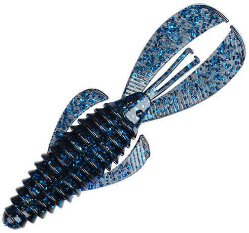 Strike King Lures Rage Bug 4" Body Length Blue Package of 7