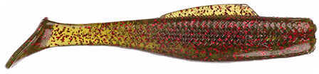 Strike King Lures Redfish Magic Glass Minnow Soft Bait 4-Inches, Avocado, Per 5 Md: RMGXGM4-43