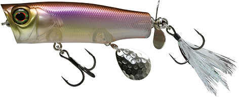 Jackall Lures Binksy Hard Topwater 2.75-Inch Body Length Ghost Minnow Per 1 Md: JBINK70-GM