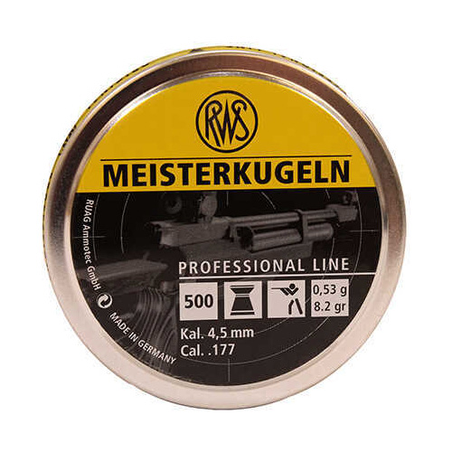Pellets .177 MEISTERKUGELN 8.2 GRAINS Pro-Line 500-Pack