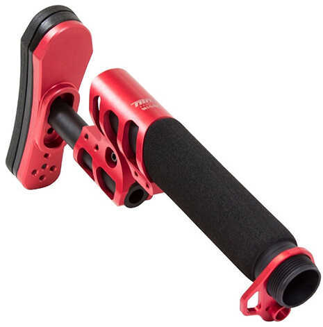 Zulu Adjustable Stock with Pad Pistol Buffer Tube Md: OS-ZULU-KIT-RED