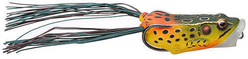 LiveTarget Lures Frog Body Hollow Popper Bait Freshwater 2 1/2" Length oz Weight Emerald