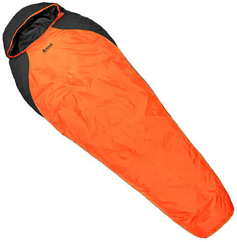 Chinook Mummy Sleeping Bag Kodiak Lite 14° F, Orange/Black Md: 20470