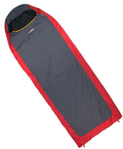Mummy Sleeping Bag Everest Micro II 32° F, Red/Gray Md: 20631