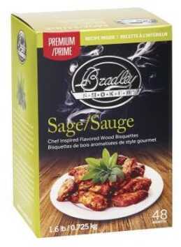 Bradley Technologies Smoker Bisquettes Sage and Maple 48 Pack Md: BTSG48