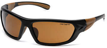 Safety Products Carhartt Carbondale Glasses Sandstone Bronze Lens with Black/Tan Frame Md: CH