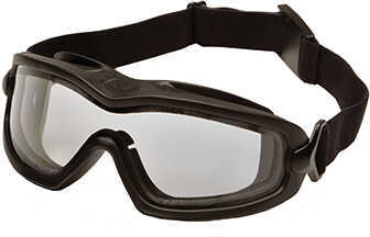 Safety Products V2G Plus Glasses Clear Anti-Fog Dual Lens with Black Strap Md: GB6410SDT