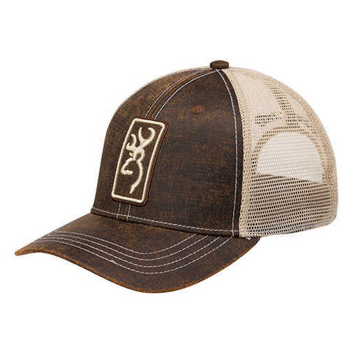 BRN MESH BACK CAP SALTWOOD BROWN