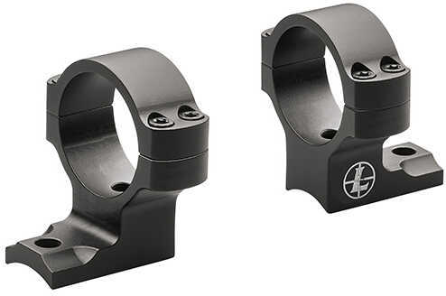 Leupold Backcountry Scope Mounts Integral Rings <span style="font-weight:bolder; ">30mm</span> Diameter, Medium Height, Savage 10-16/110-116 Round Rear, Axis, Mat