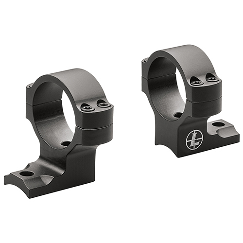 <span style="font-weight:bolder; ">Leupold</span> Backcountry Scope Mounts Integral Rings 30mm Diameter, High Height, Tikka T-3, T3x, Matte Black