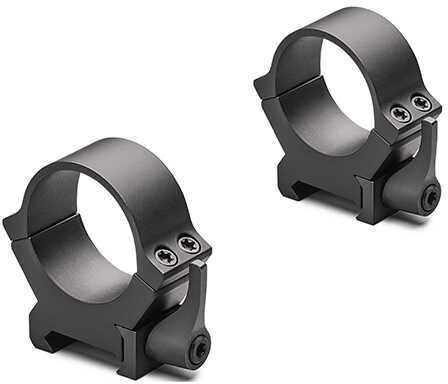 QRW2 Quick-Release Weaver-Style Rings 30mm Tube Diameter, High Height, Matte Black