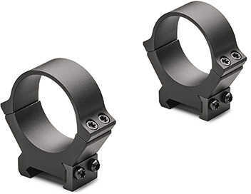 PRW2 Permanent Weaver-Style Rings 34mm Tube Diameter, Medium Height, Matte Black