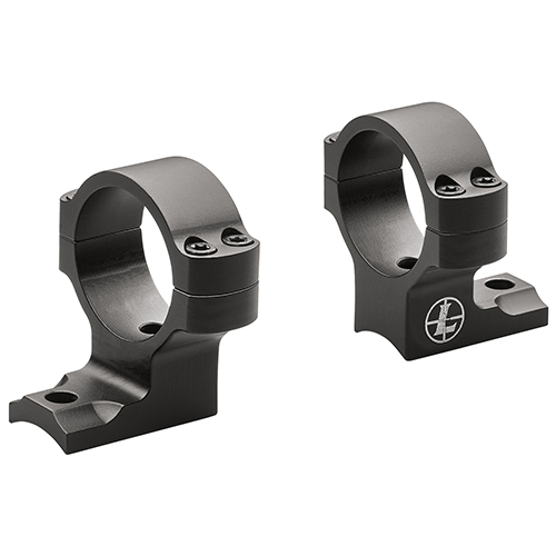 <span style="font-weight:bolder; ">Leupold</span> Backcountry Scope Mounts Integral Rings 1" Diameter, High Height, Remington 700, Matte Black