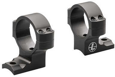 Leupold Backcountry Scope Mounts Integral Rings 1" Diameter, Medium Height, Remington 700, Matte Black